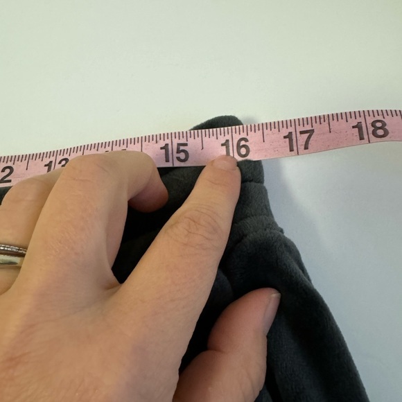 UGG Hayden Fleece Jogger Pants Dark Gray Velour Soft Loungewear Womens Medium - Picture 13 of 13